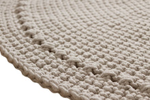 Crocheted rug NEBO | BEIGE - Zuri House