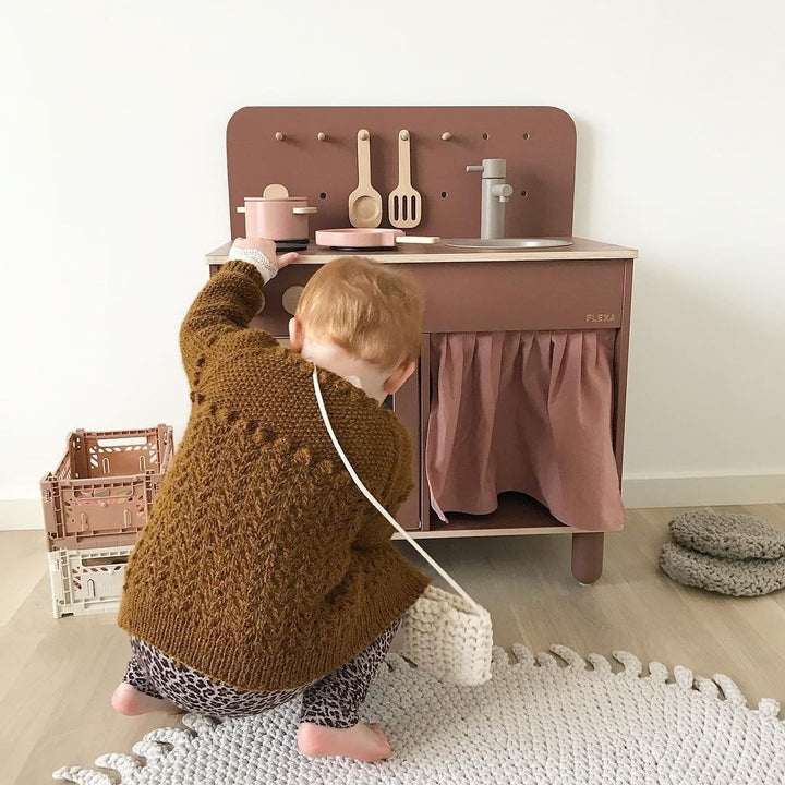 Crocheted rug OATMEAL - Zuri House