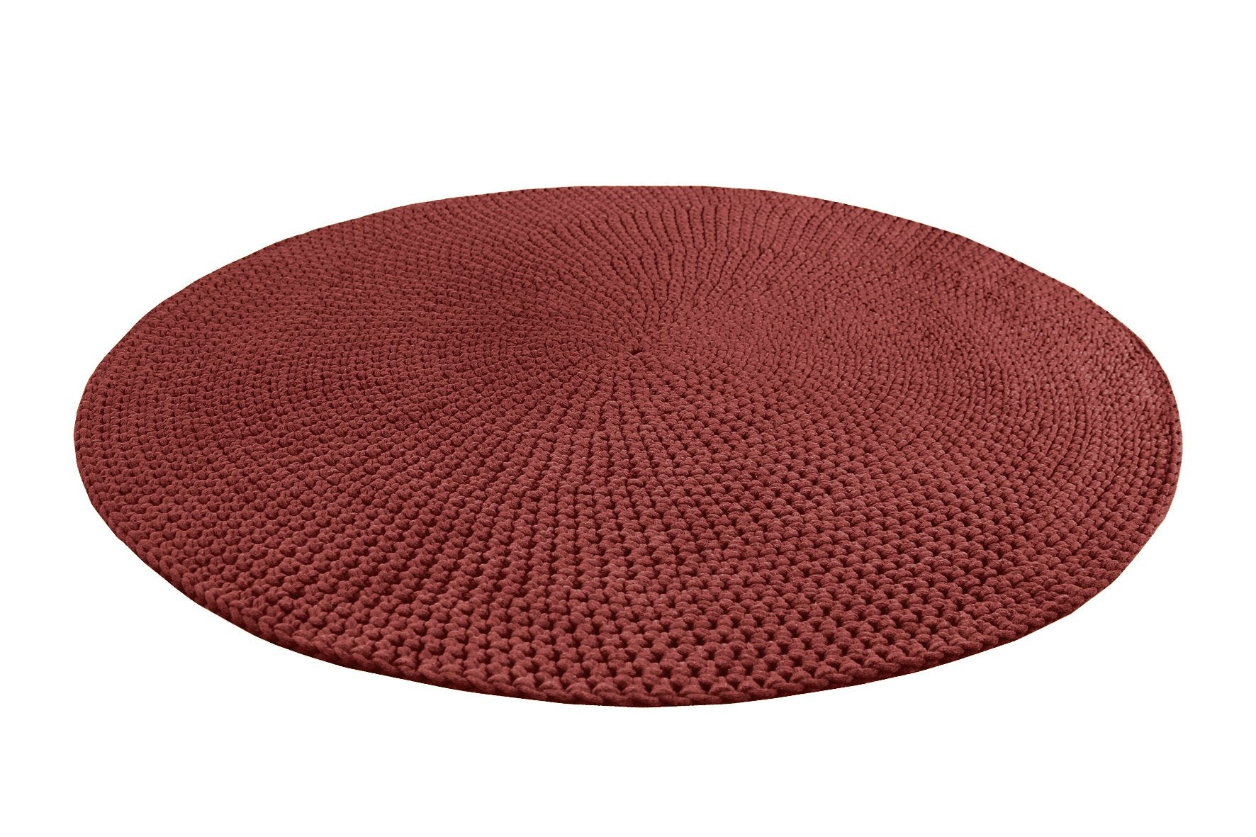 Crocheted rug TERRACOTTA - Zuri House