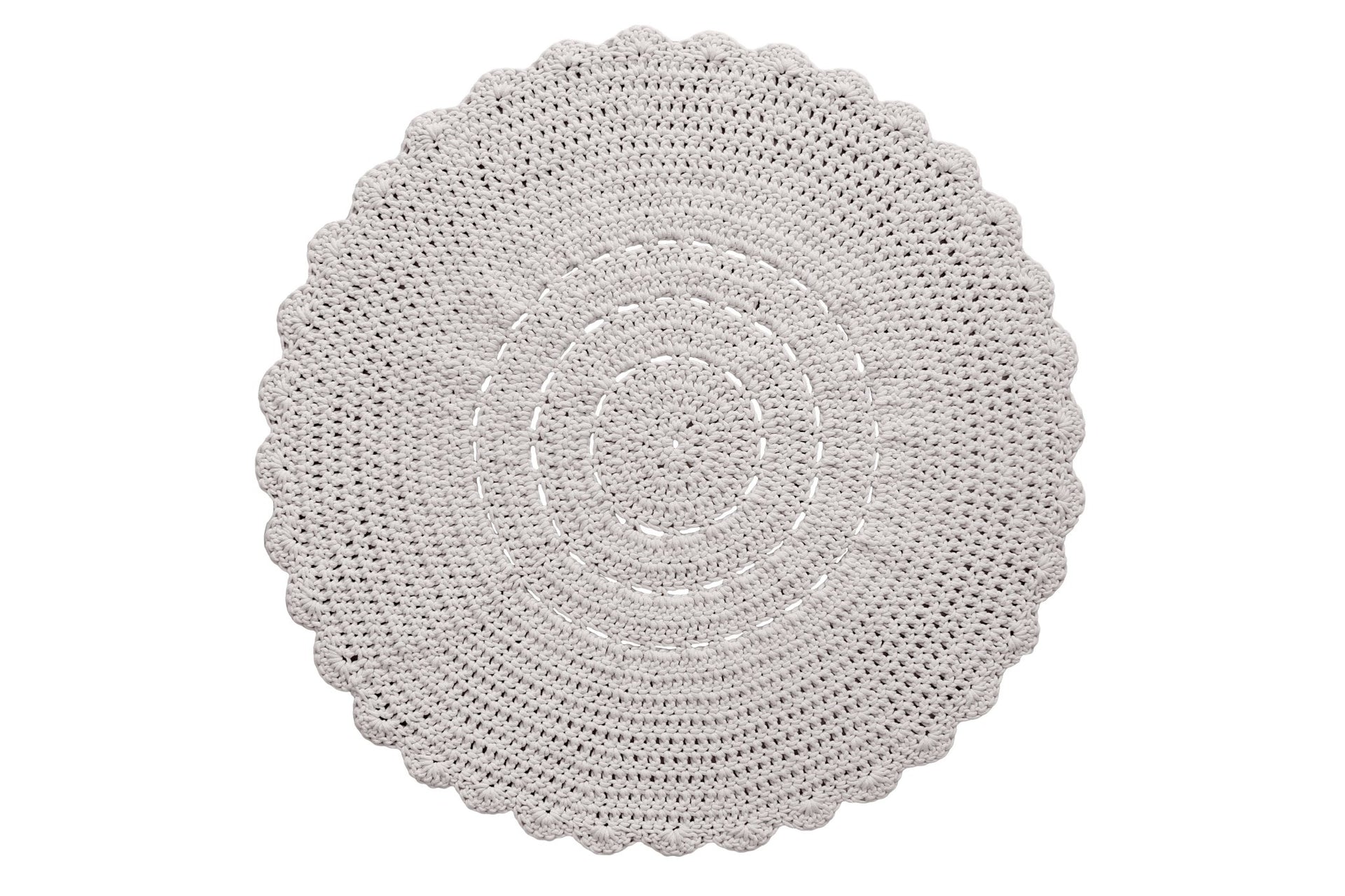 Doily rug OATMEAL - Zuri House