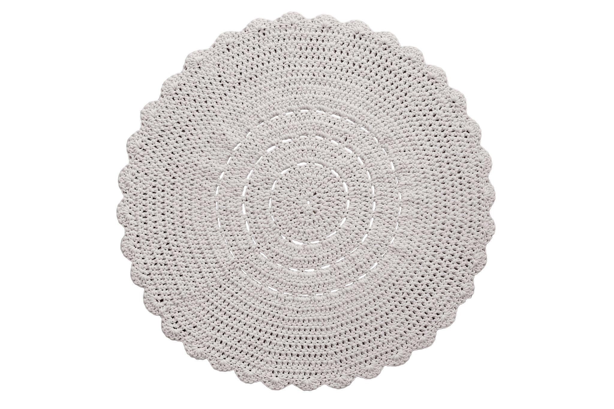 Doily rug OATMEAL - Zuri House