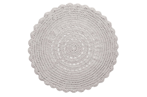 Doily rug OATMEAL - Zuri House