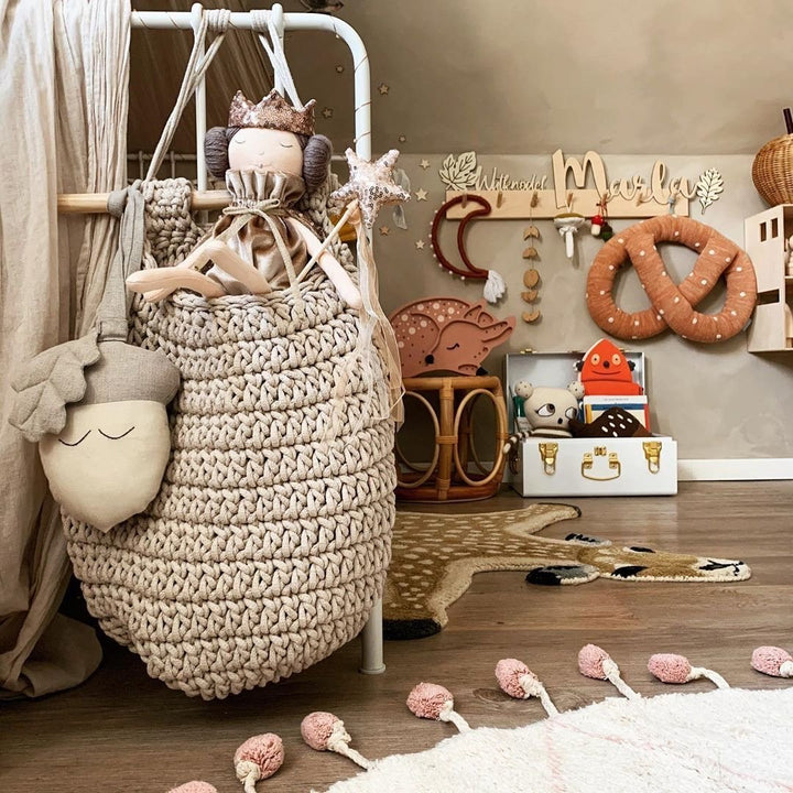 Hanging basket BEIGE - Zuri House