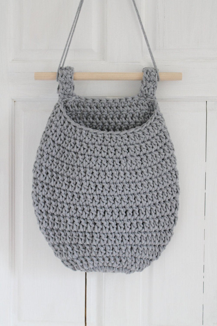 Hanging basket DARK GREY - Zuri House