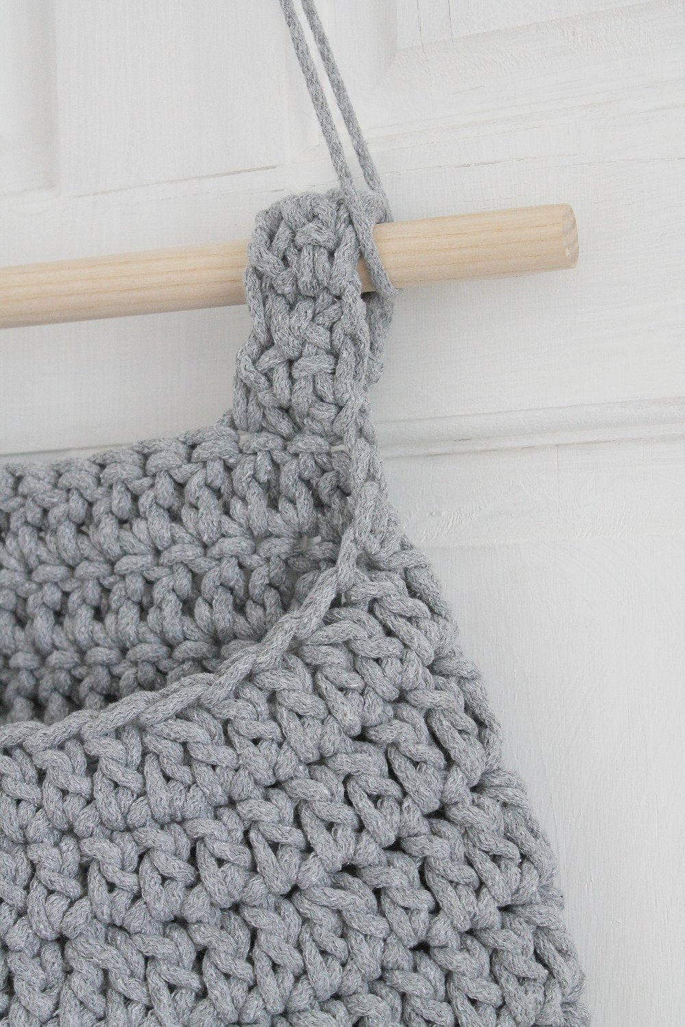 Hanging basket DARK GREY - Zuri House