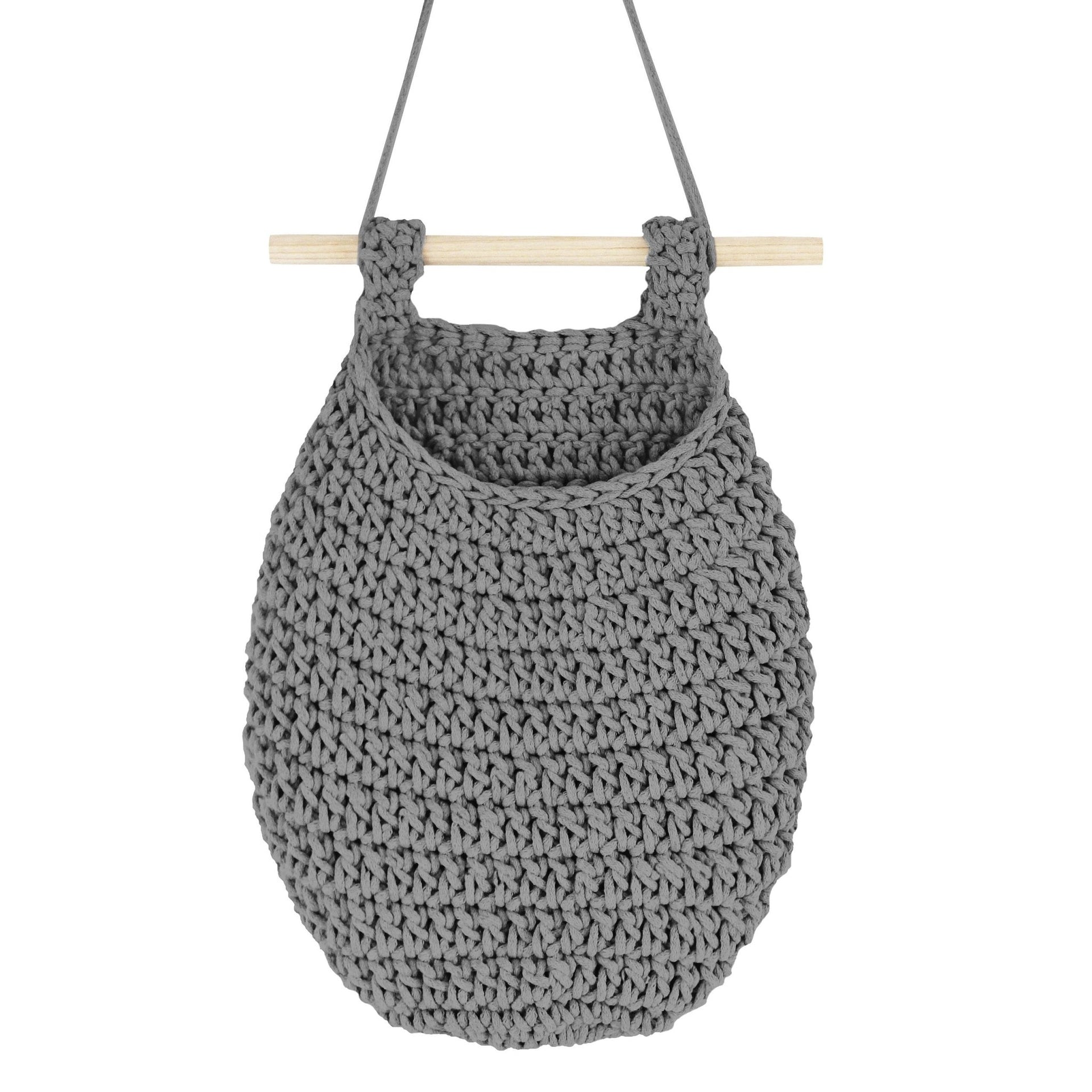 Hanging basket DARK GREY - Zuri House