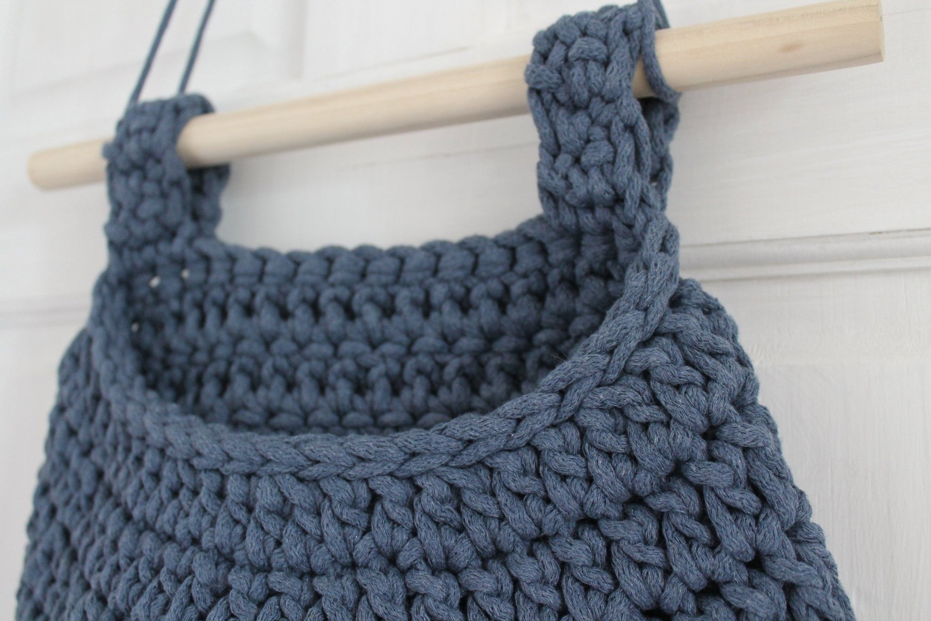 Hanging basket DENIM BLUE - Zuri House