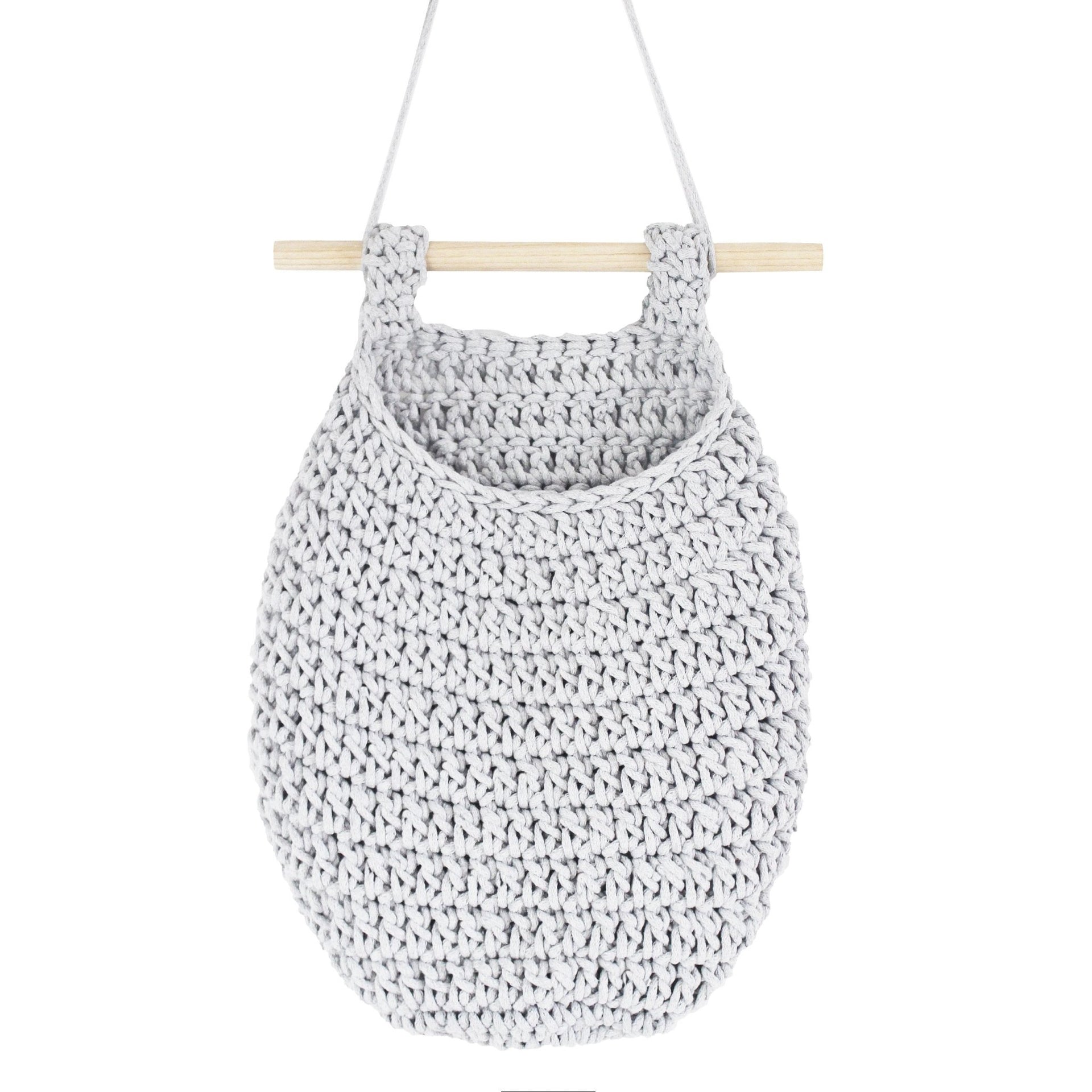Hanging basket LIGHT GREY - Zuri House