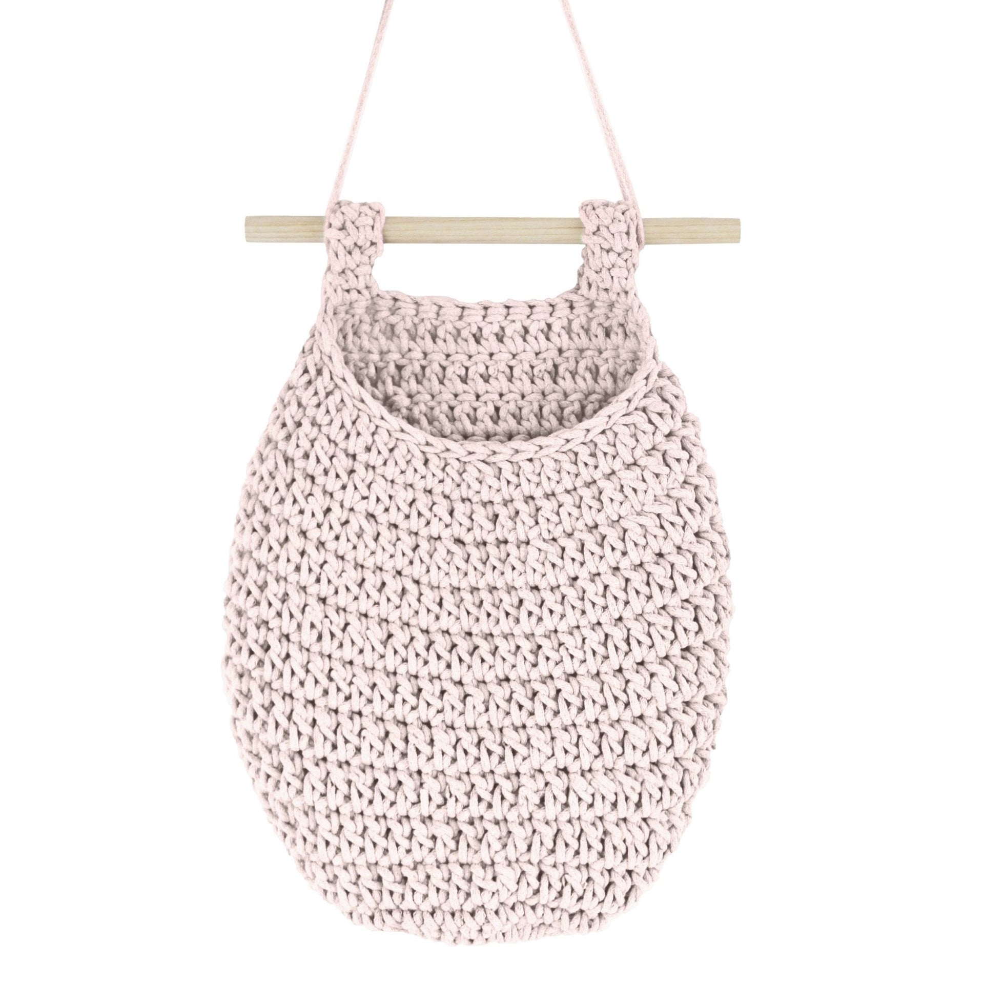 Hanging basket POWDER PINK - Zuri House