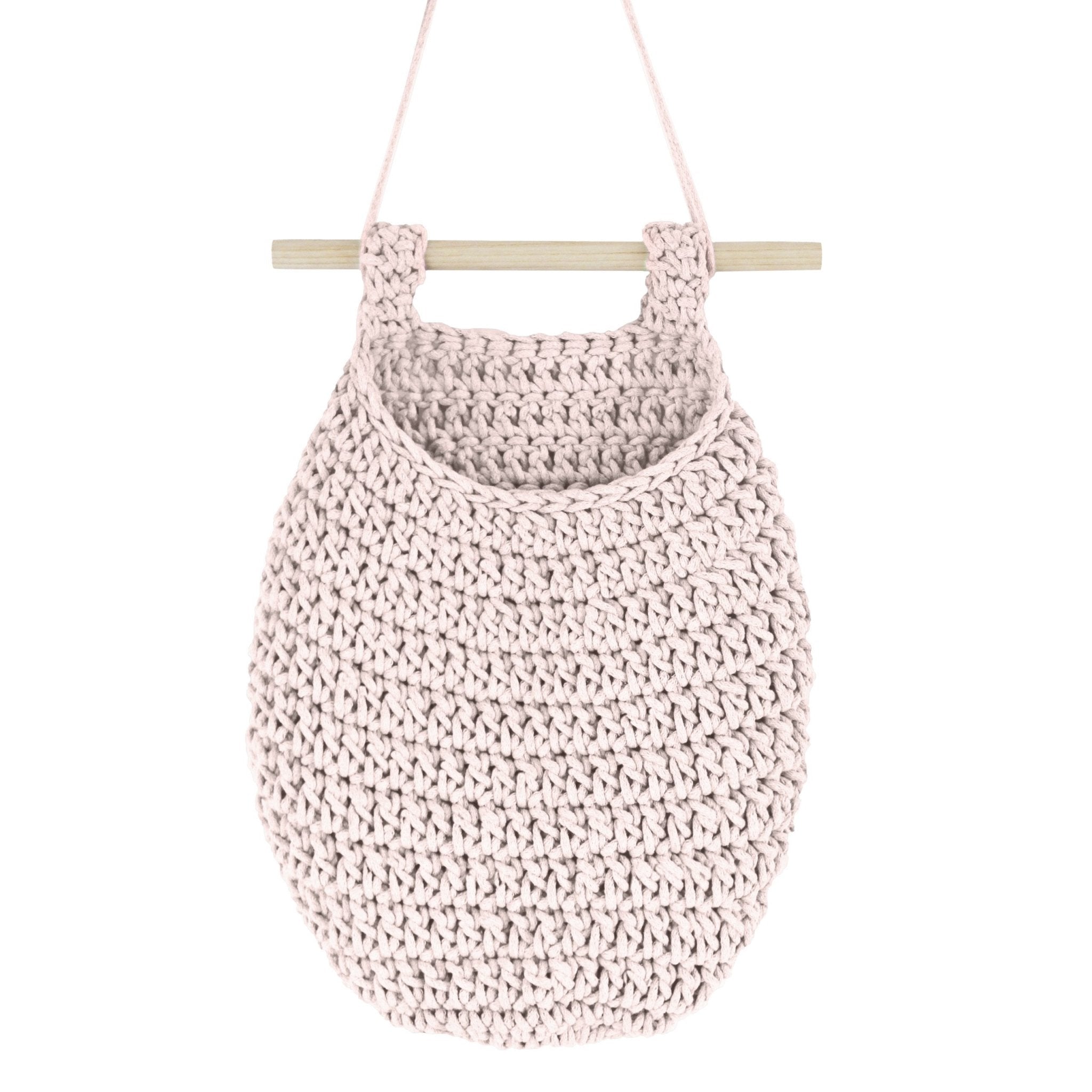 Hanging basket POWDER PINK - Zuri House