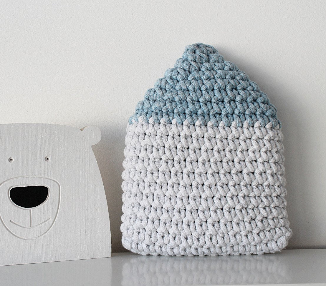 House cushion MARL BLUE - Zuri House