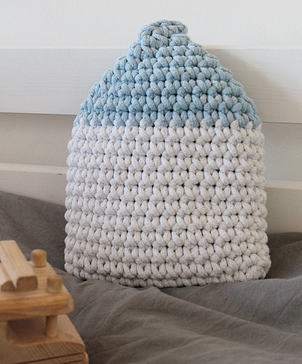 House cushion MARL BLUE - Zuri House