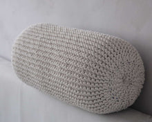 Knitted neck cushion | BEIGE - Zuri House