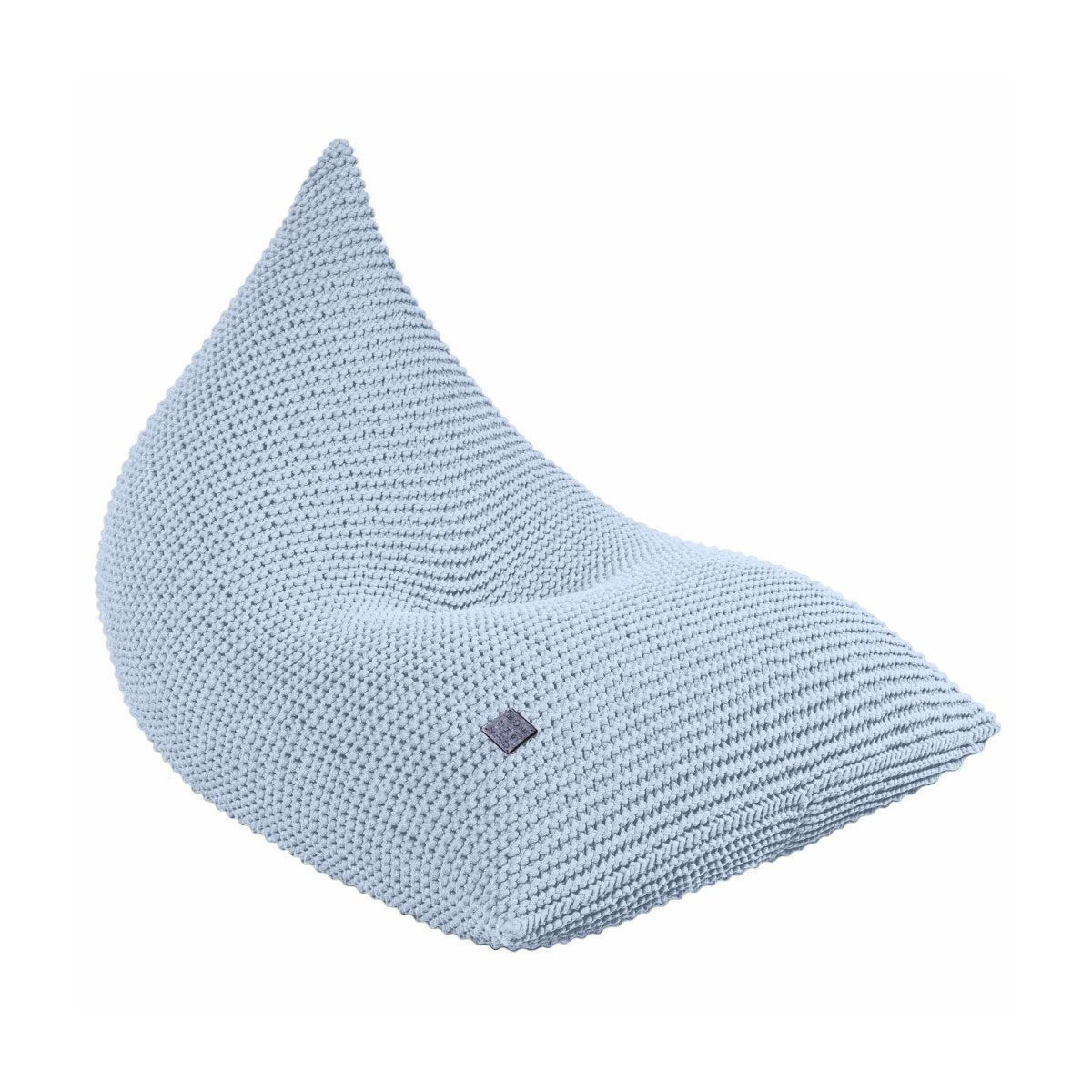 Knitted bean bag | BABY BLUE - Zuri House