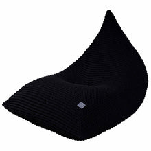Knitted bean bag | BLACK - Zuri House