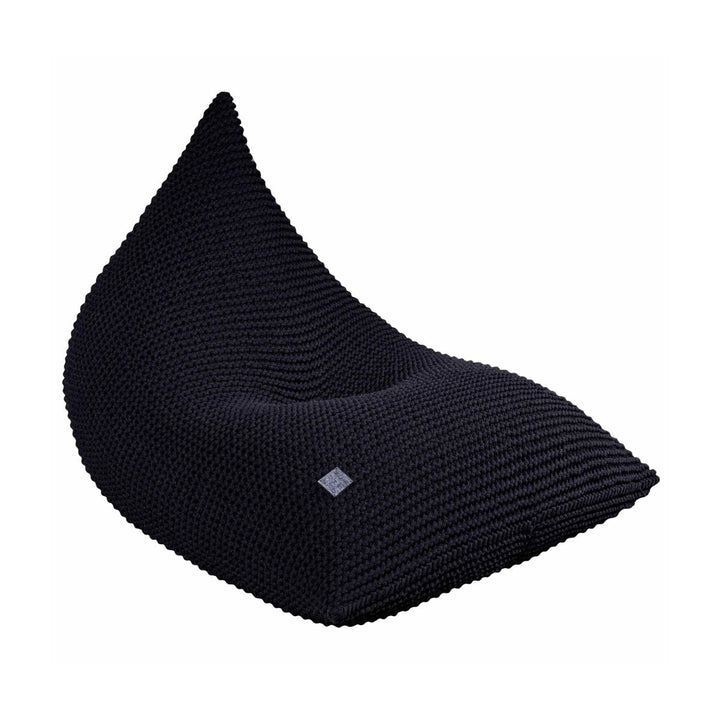 Knitted bean bag | NAVY BLUE - Zuri House
