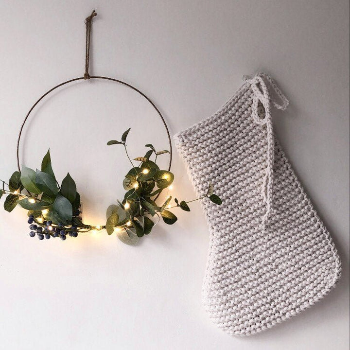 Knitted Christmas Stocking - Zuri House