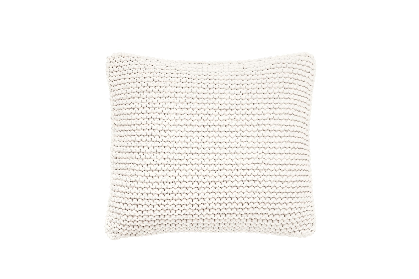 Knitted cushion IVORY - Zuri House
