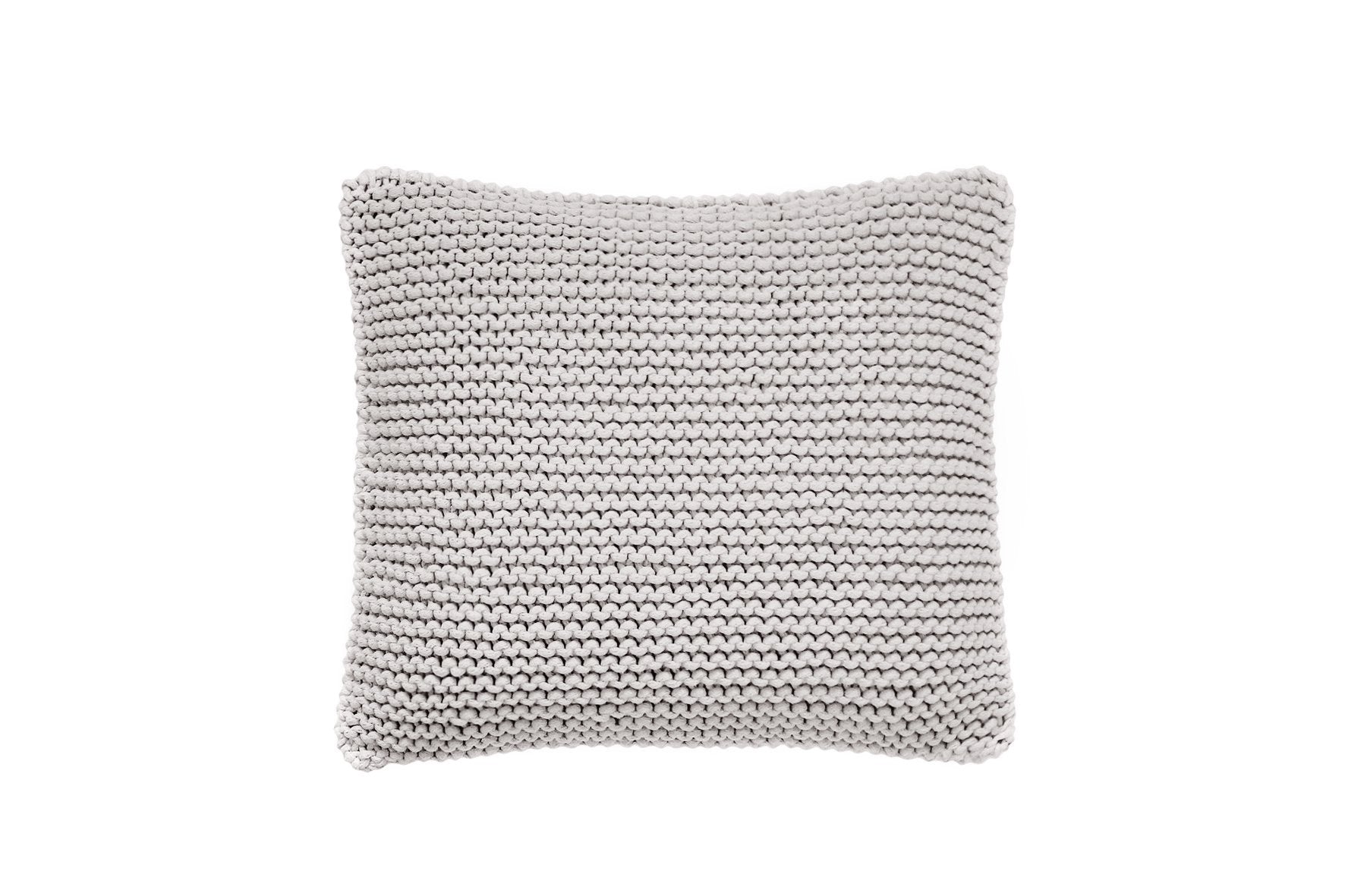 Knitted cushion OATMEAL - Zuri House