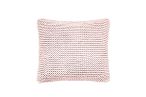 Knitted cushion POWDER PINK - Zuri House