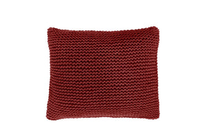 Knitted cushion TERRACOTTA - Zuri House