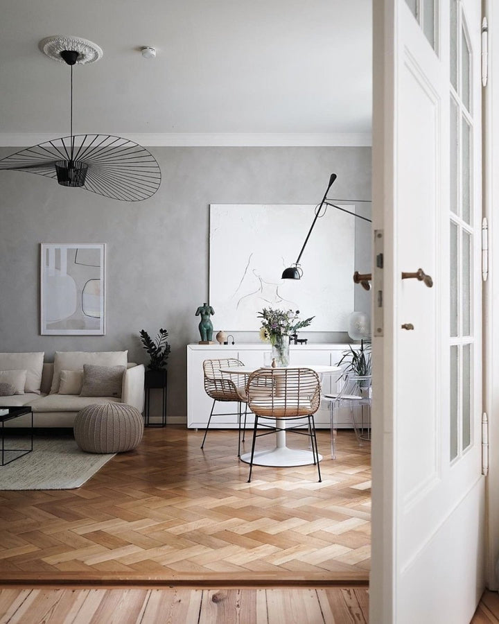 Knitted square cushion | BEIGE - Zuri House