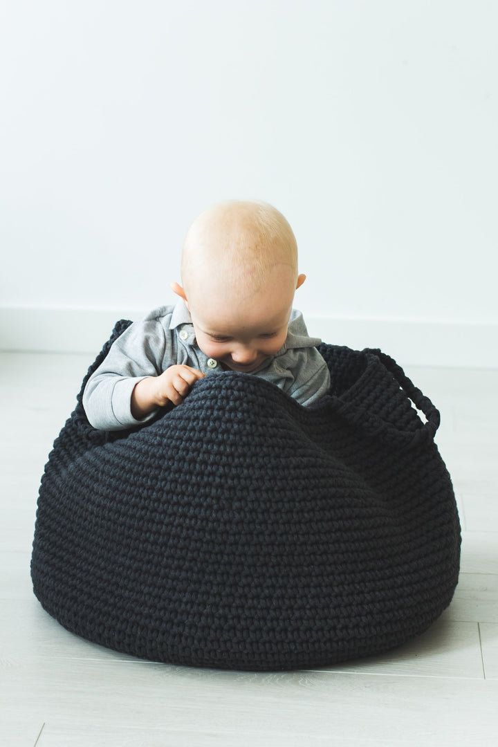 Large basket GRAPHITE - Zuri House