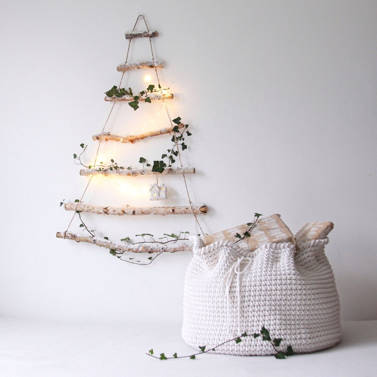 Large Crochet Santa Sack - Zuri House