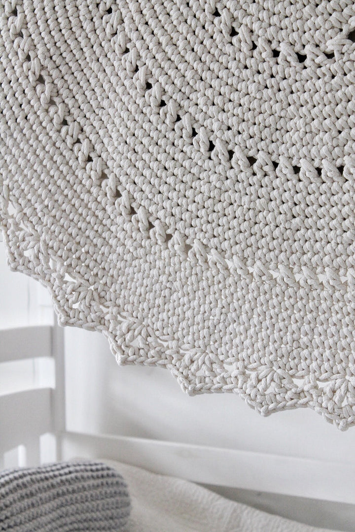 Mandala rug IVORY - Zuri House