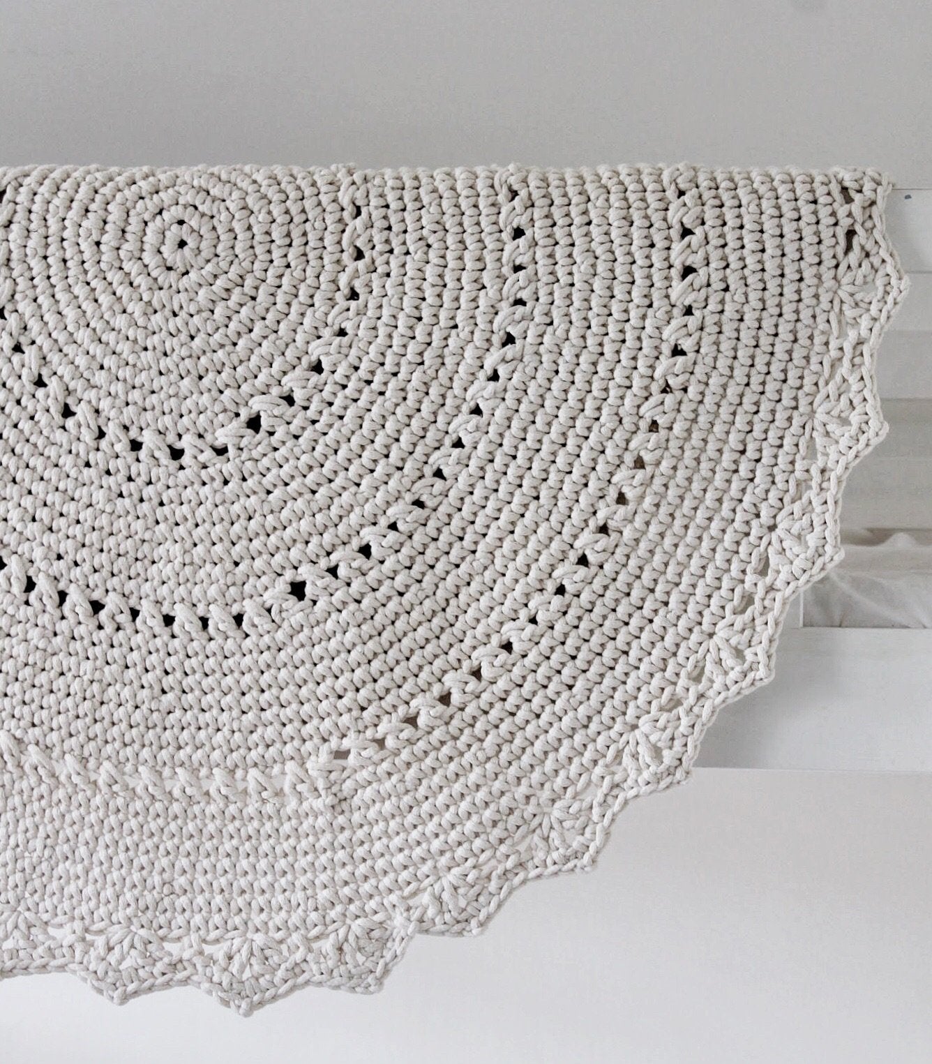 Mandala rug IVORY - Zuri House