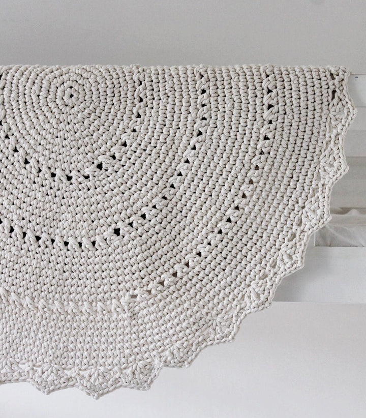Mandala rug IVORY - Zuri House