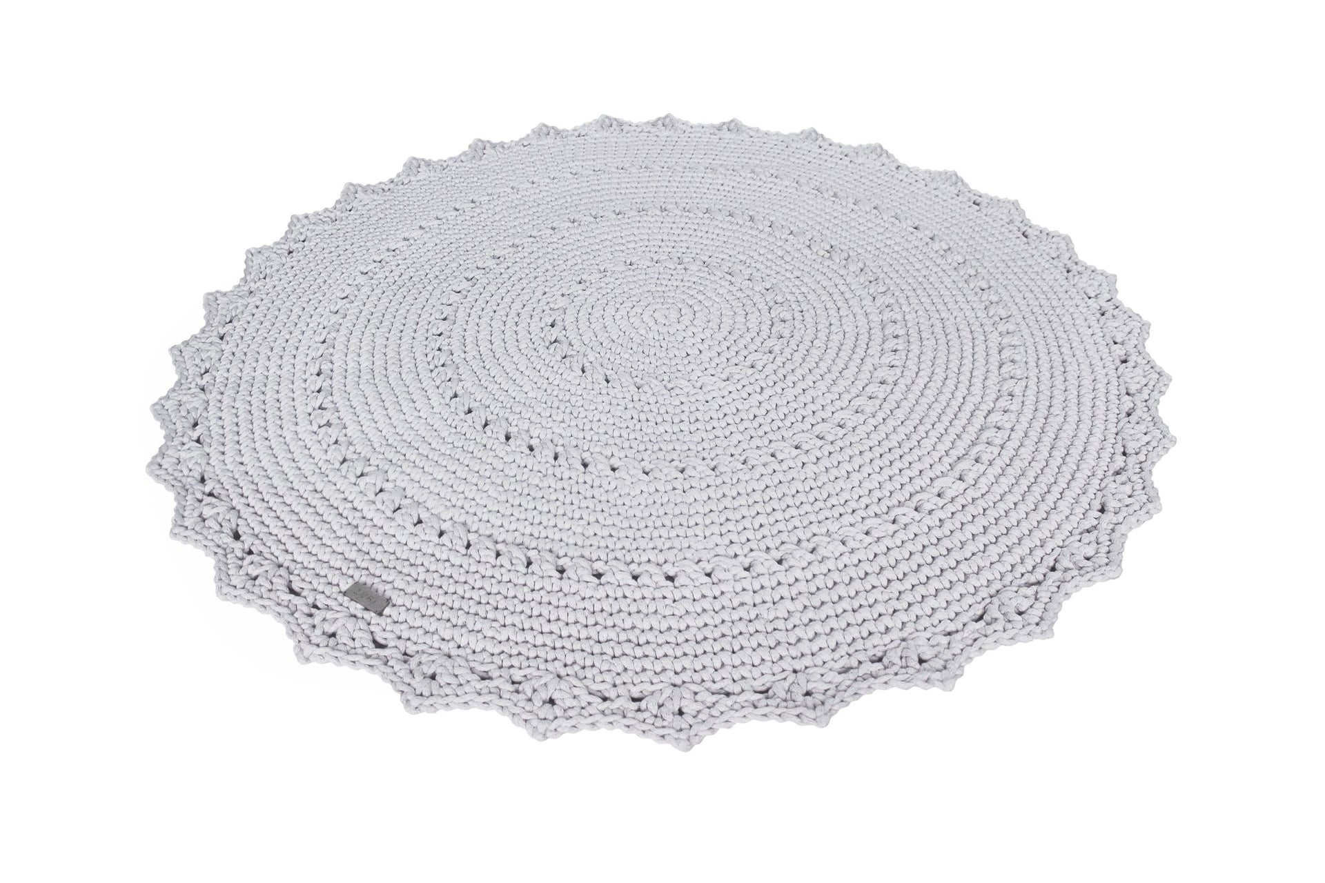 Mandala rug LIGHT GREY - Zuri House