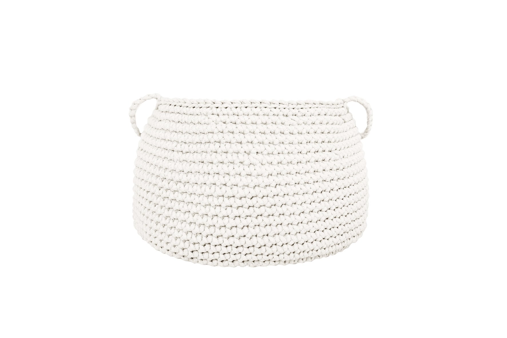 Medium cotton basket IVORY - Zuri House