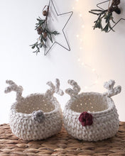 Santa Reindeer Basket - Rudolph - Zuri House