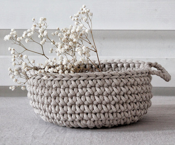 Small basket BEIGE - Zuri House