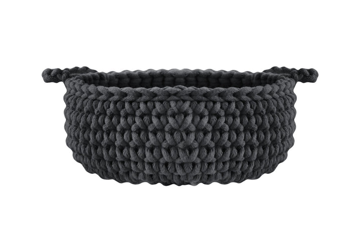 Small basket CHARCOAL - Zuri House