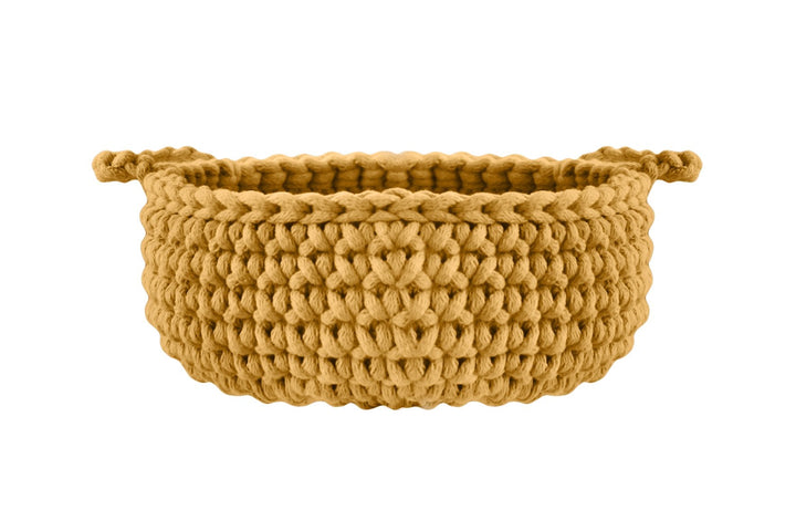 Small basket MUSTARD - Zuri House