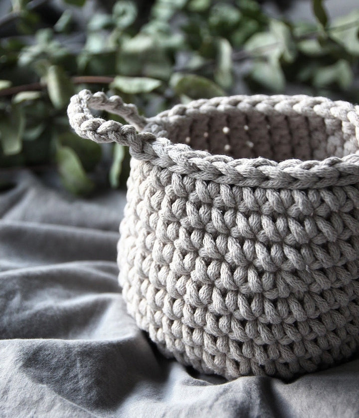 Small basket OATMEAL - Zuri House