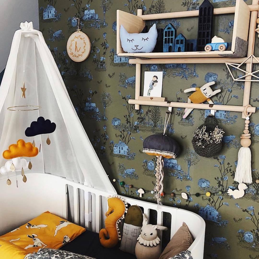 Small basket OLIVE GREEN - Zuri House