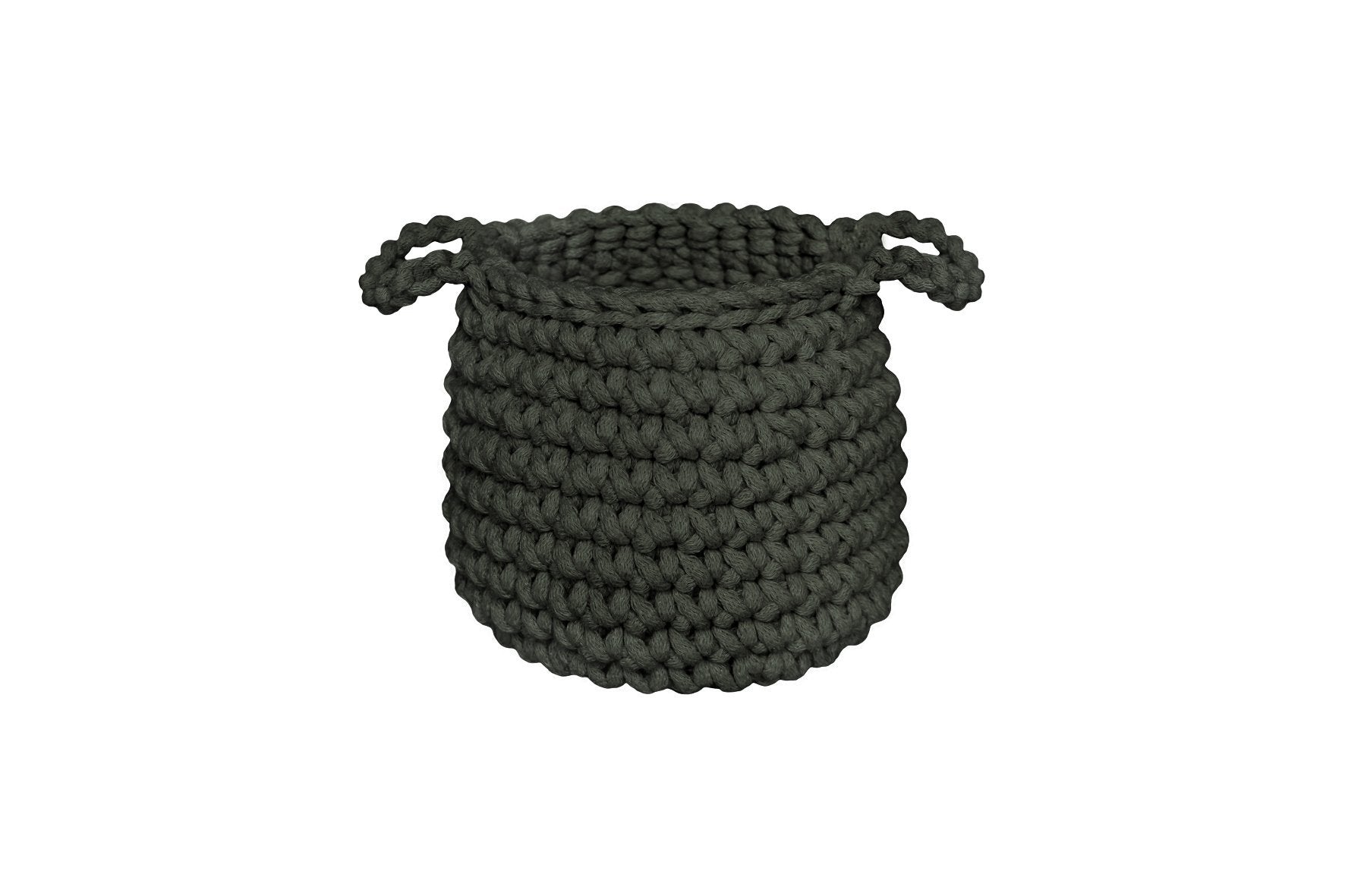 Small basket OLIVE GREEN - Zuri House
