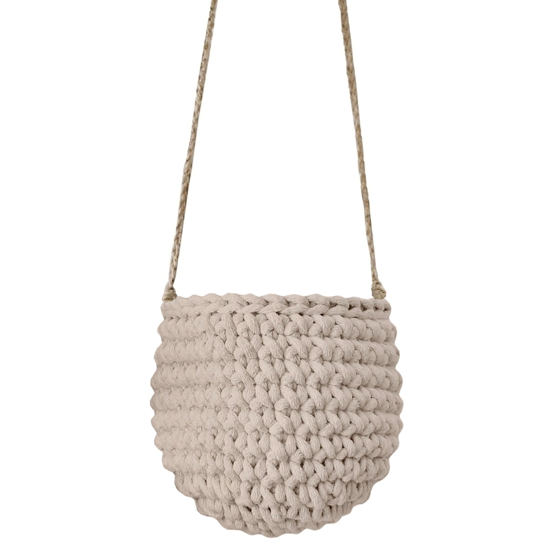 Small hanging basket BEIGE - Zuri House