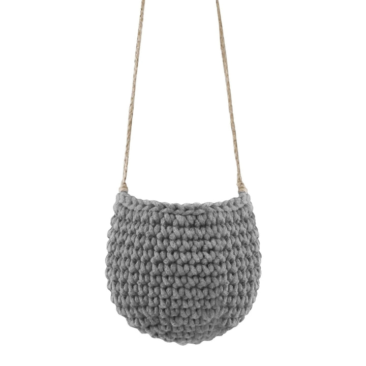 Small hanging basket DARK GREY - Zuri House