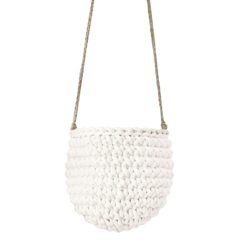Small hanging basket IVORY - Zuri House