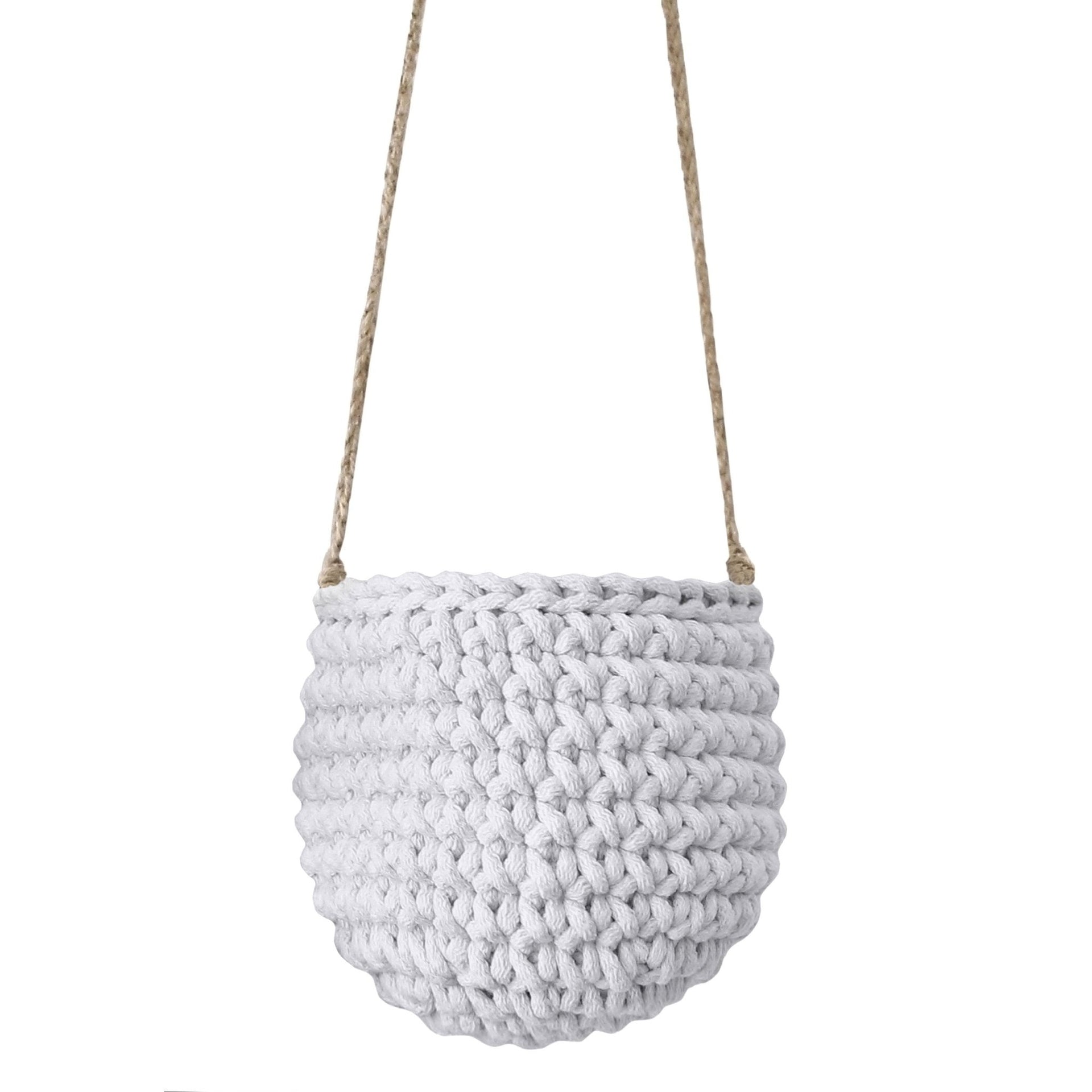 Small hanging basket LIGHT GREY - Zuri House