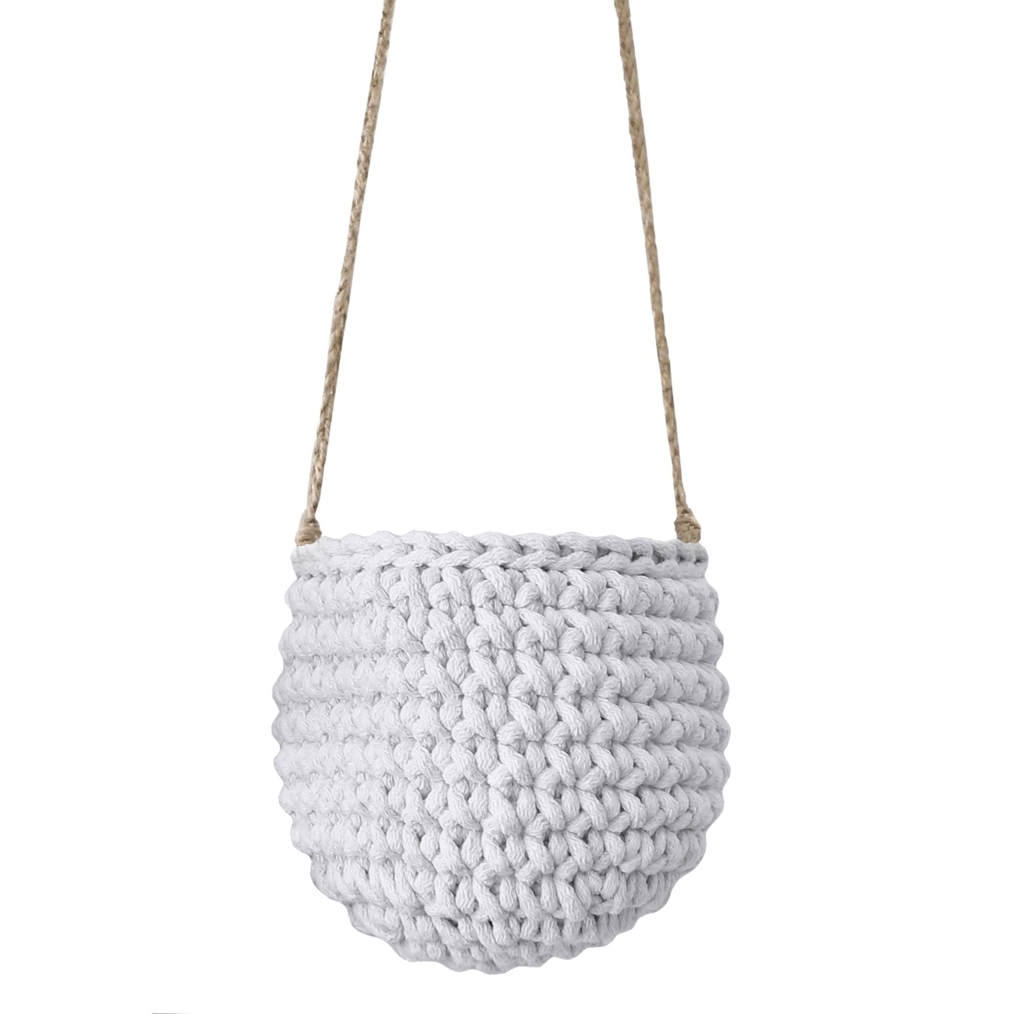 Small hanging basket LIGHT GREY - Zuri House