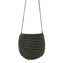 Small hanging basket OLIVE GREEN - Zuri House