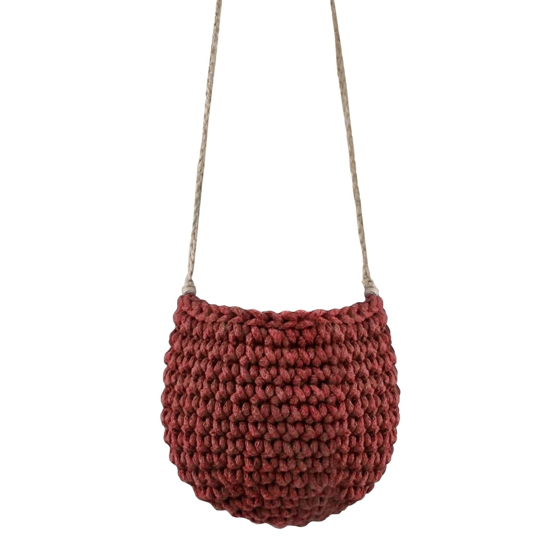 Small hanging basket TERRACOTTA - Zuri House