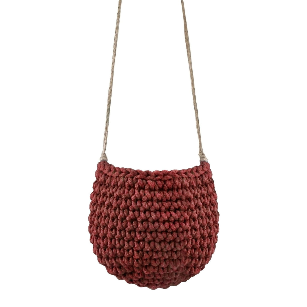 Small hanging basket TERRACOTTA - Zuri House