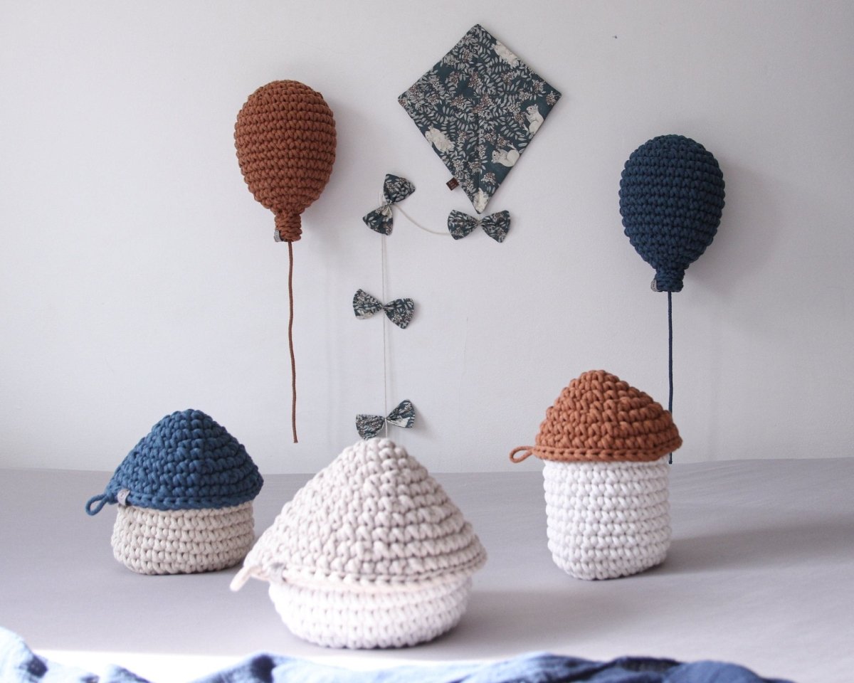 Smurf Basket | IVORY & OATMEAL - Zuri House