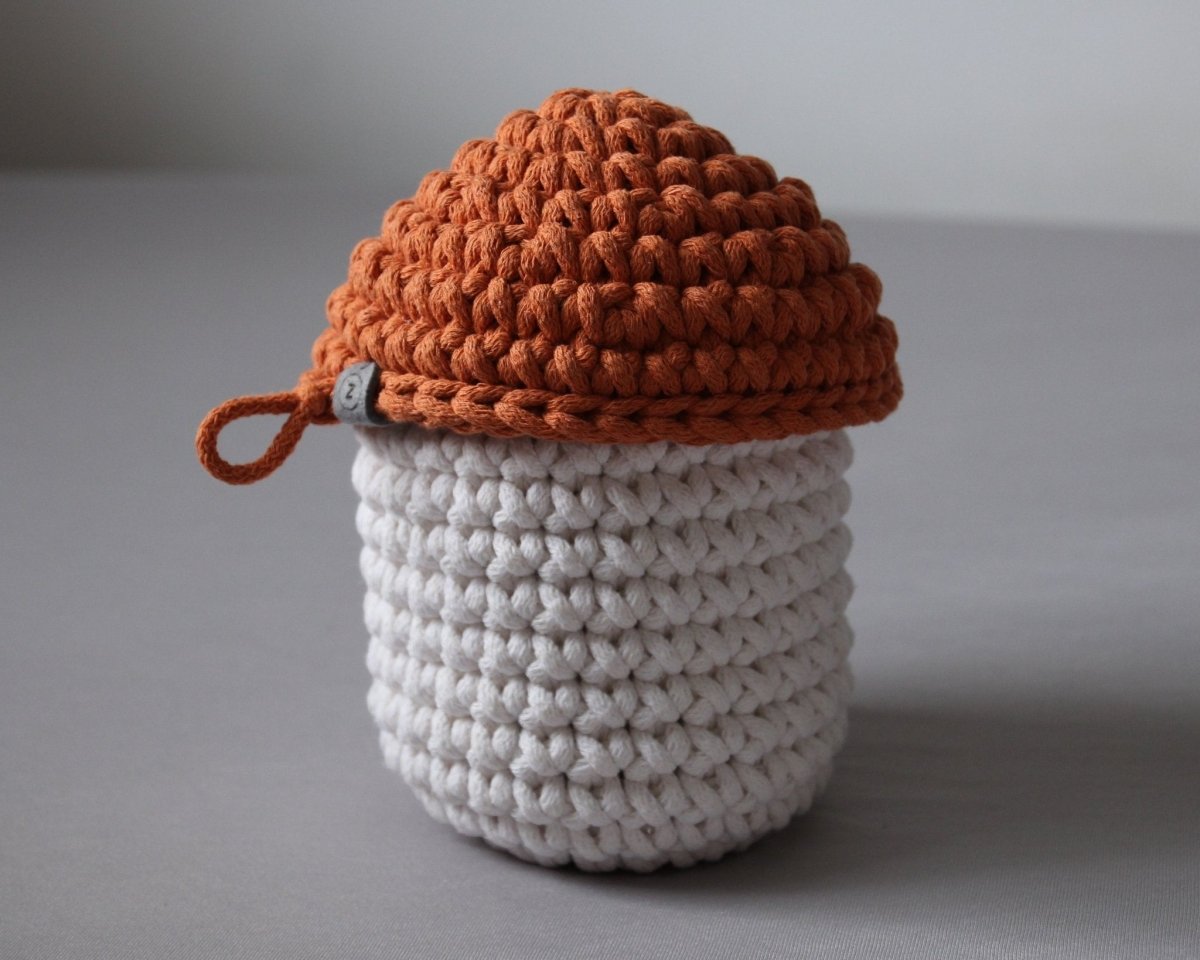 Smurf Basket | IVORY & PUMPKIN - Zuri House